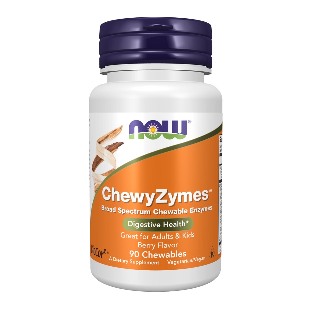 Now Vitamins - Chewyzymes 90 Chewables