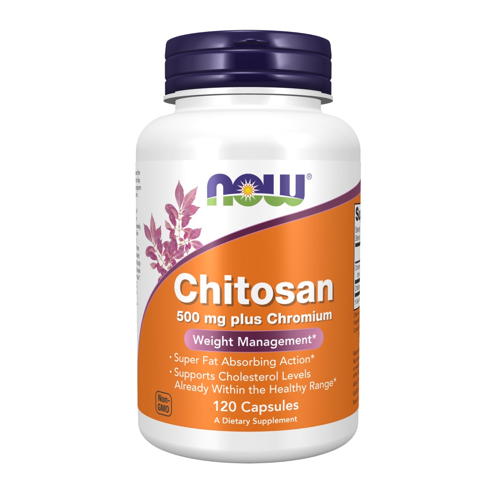 Now Vitamins - Chitosan Plus 500Mg  120 Caps