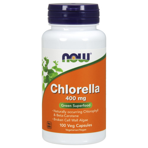 Now Vitamins - Chlorella 400Mg  100 Vcaps   TEMPORARILY UNAVAILABLE