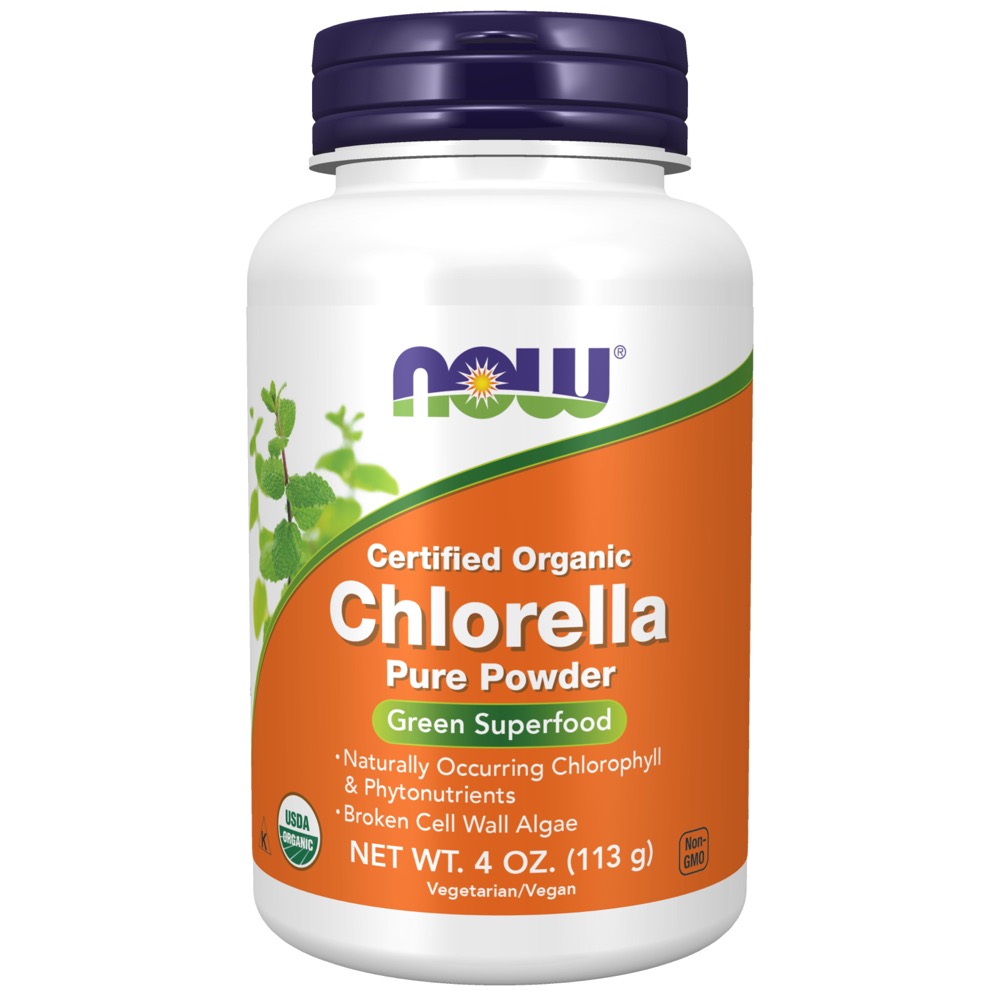 Now Vitamins - Chlorella Pure Pwd 4 oz