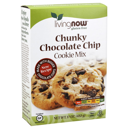 Now Vitamins - Chocolate Chip Cookie Mix Gluten-Free 17 oz.