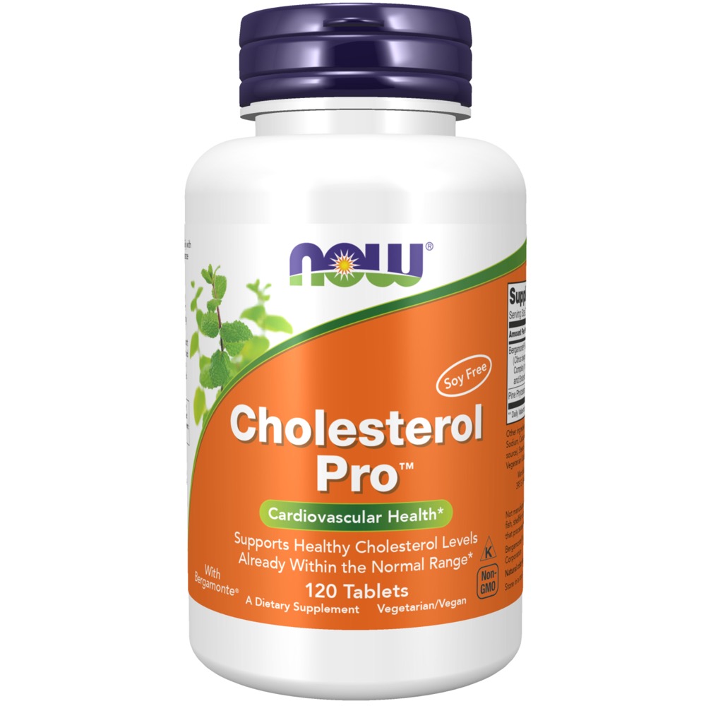 Now Vitamins - Cholesterol Pro 120 Tabs