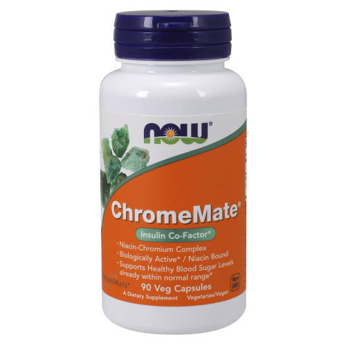Now Vitamins - Chromemate 200Mcg 90 Caps-UNAVAILABLE