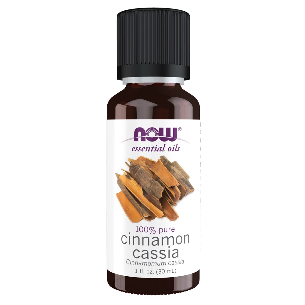 Now Vitamins - Cinnamon Cassia Oil 1 oz.