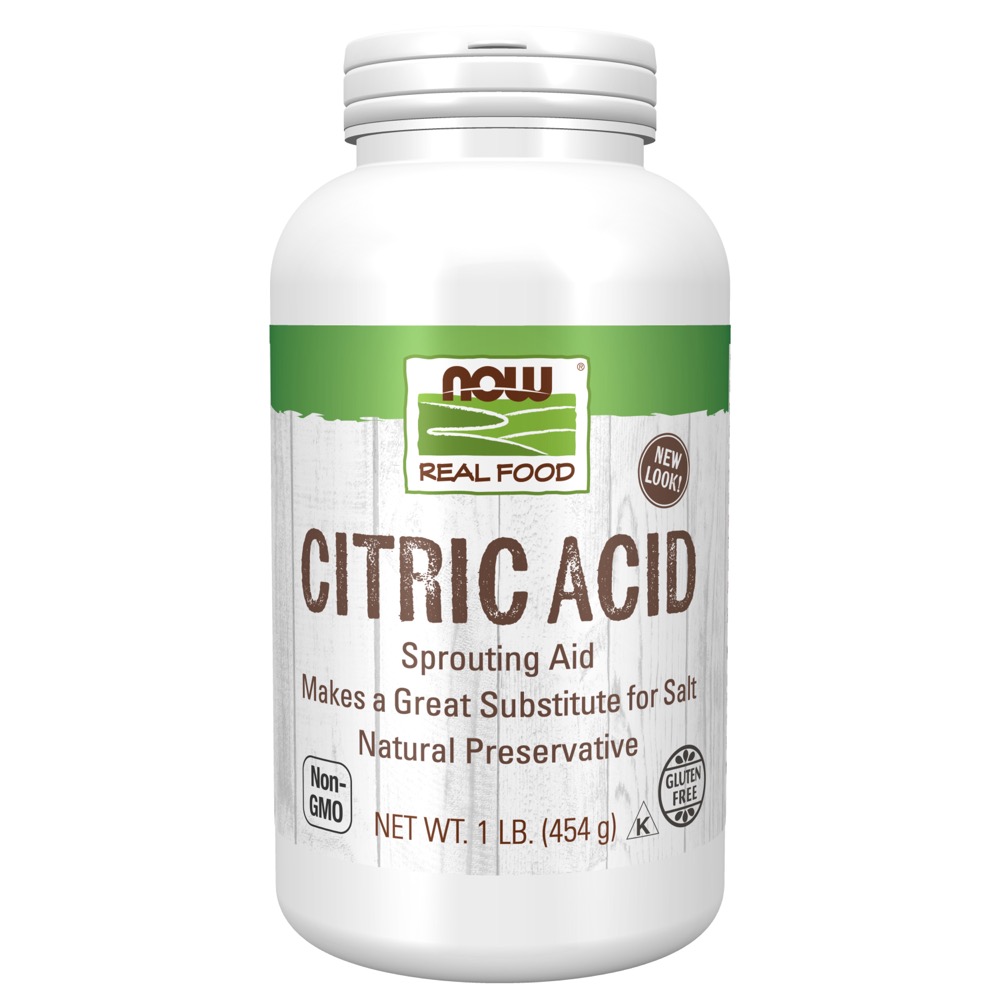Now Vitamins - Citric Acid 1 Lb