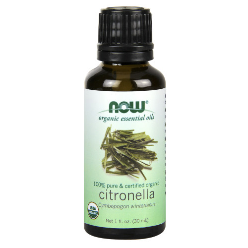 Now Vitamins - Citronella (Certified Organic) 1 oz.BEST BY 5/2022