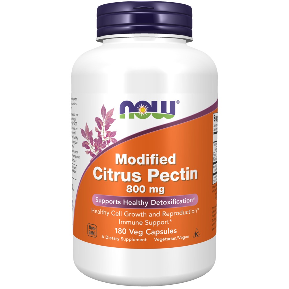 Now Vitamins - Citrus Pectin Modified 180 Vcaps - TEMP UNAVAILABLE -