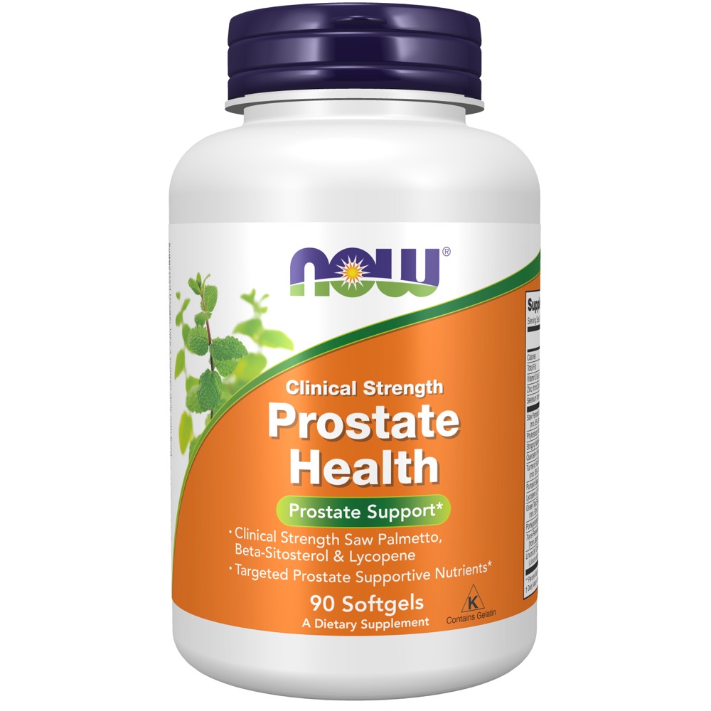 Now Vitamins - Clinical Strengh Prostate Health 90 Softgels