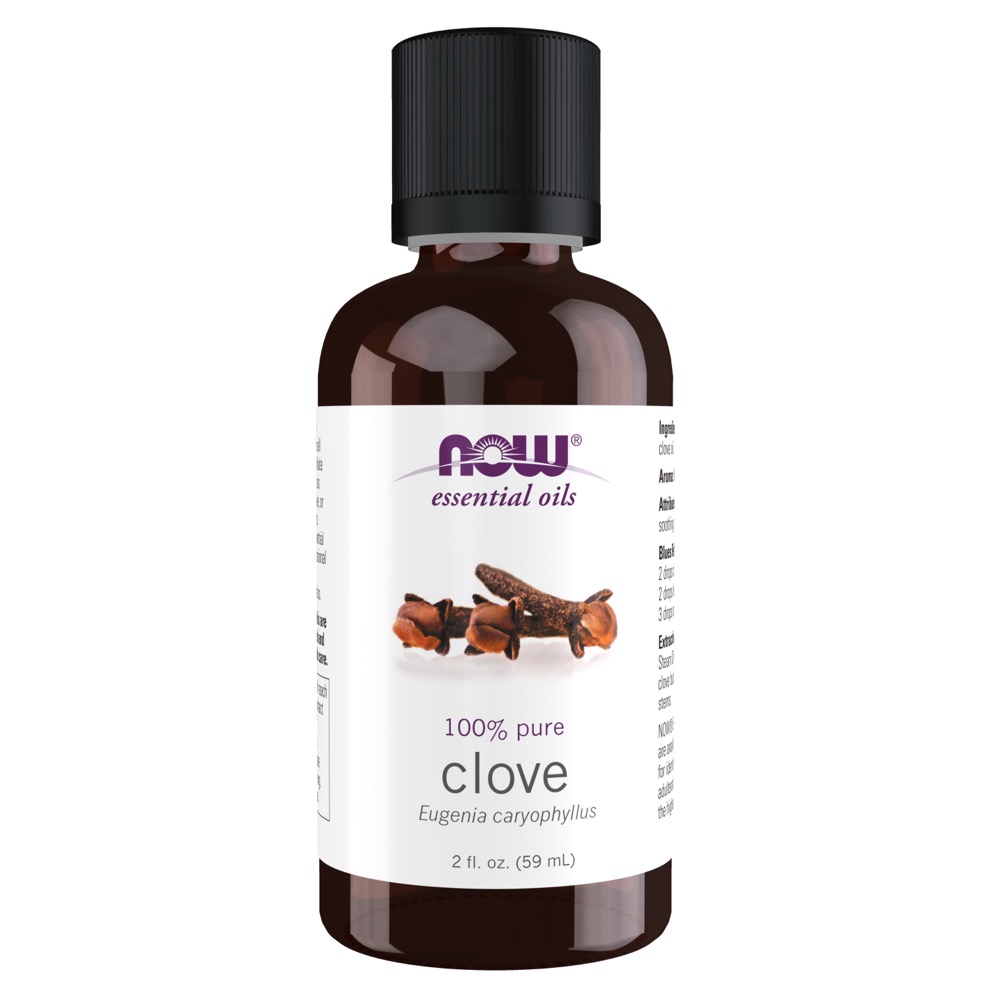 Now Vitamins - Clove Oil 2 oz.