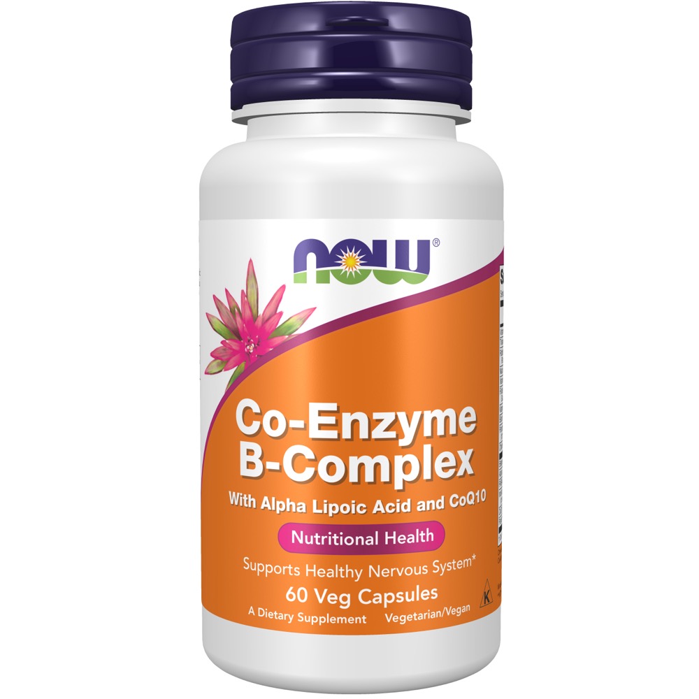 Now Vitamins - Co-Enzyme B-Complex Veg Capsules