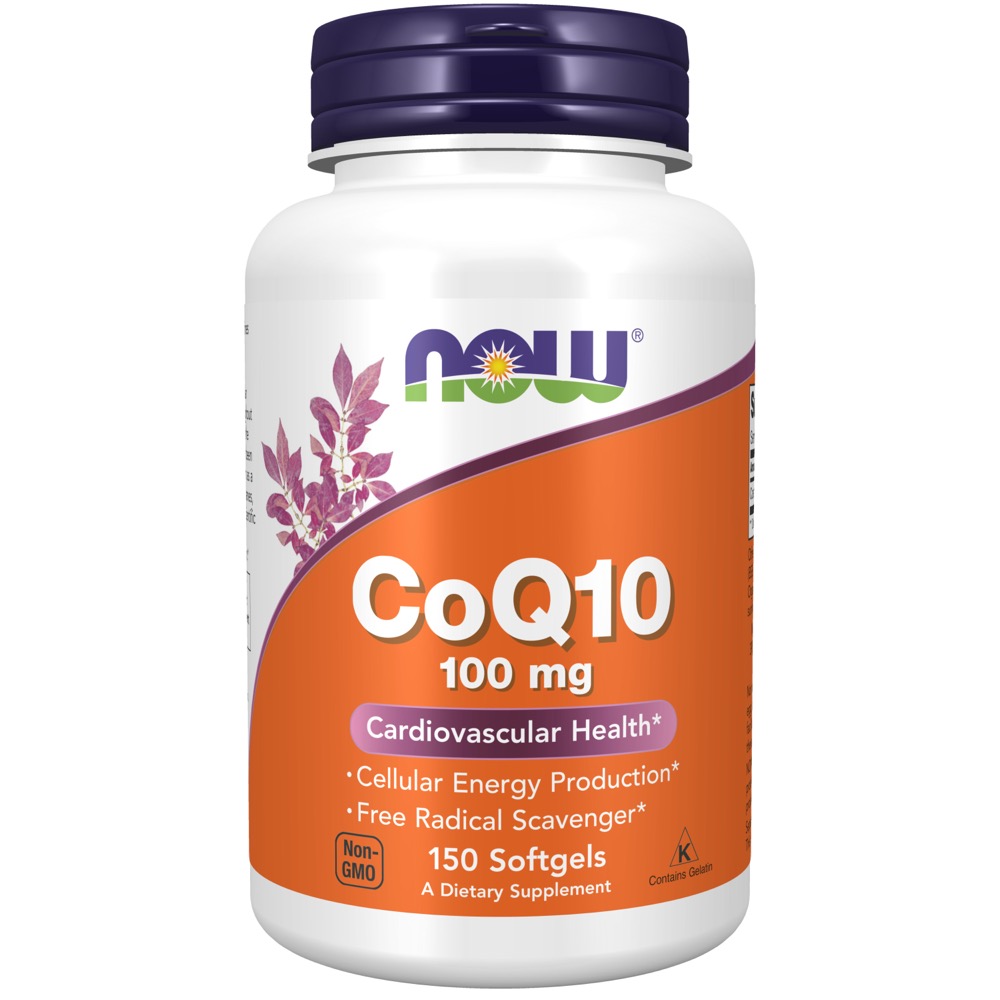 Now Vitamins - CoQ10 100Mg  150 Sgels