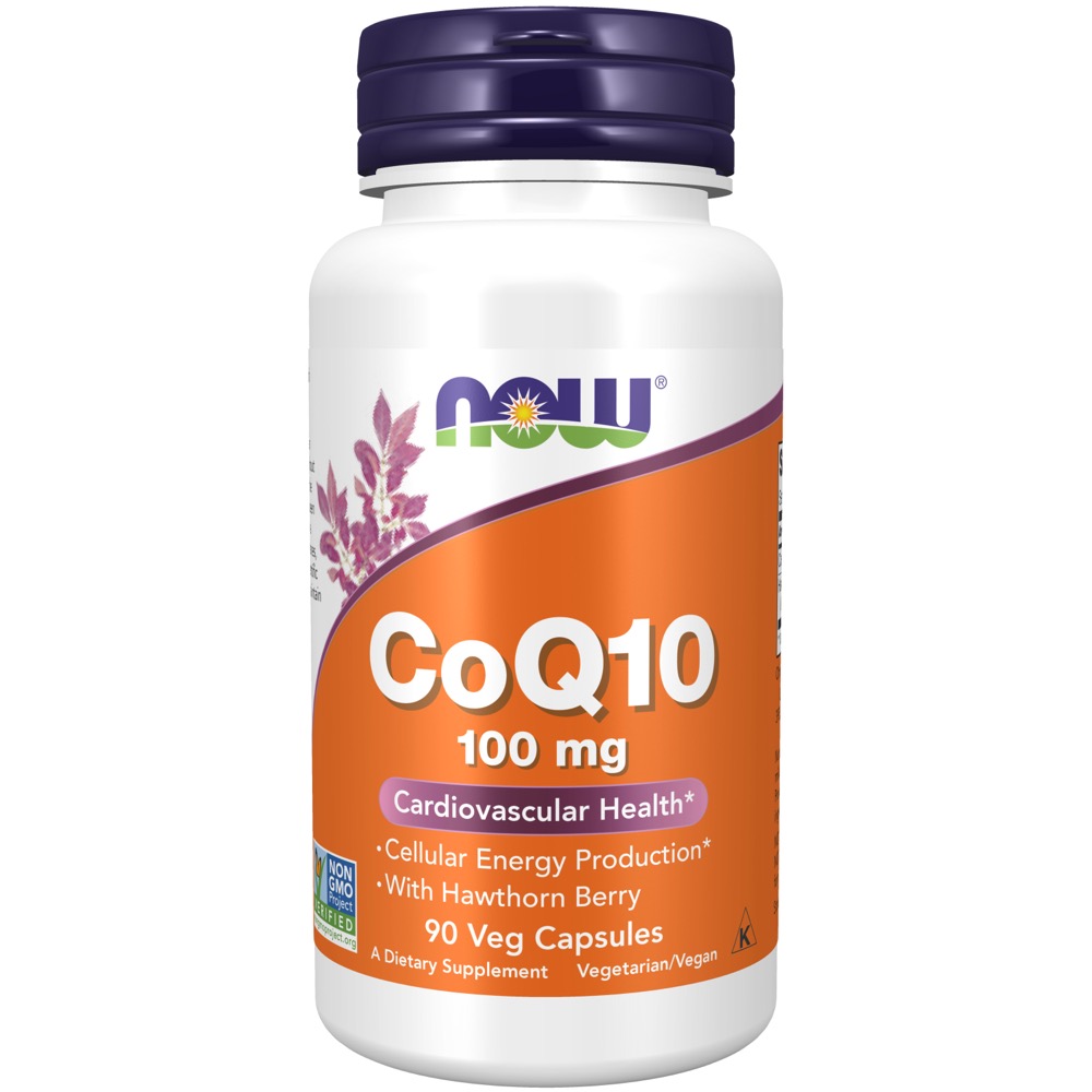 Now Vitamins - CoQ10 100Mg 90 Vcaps