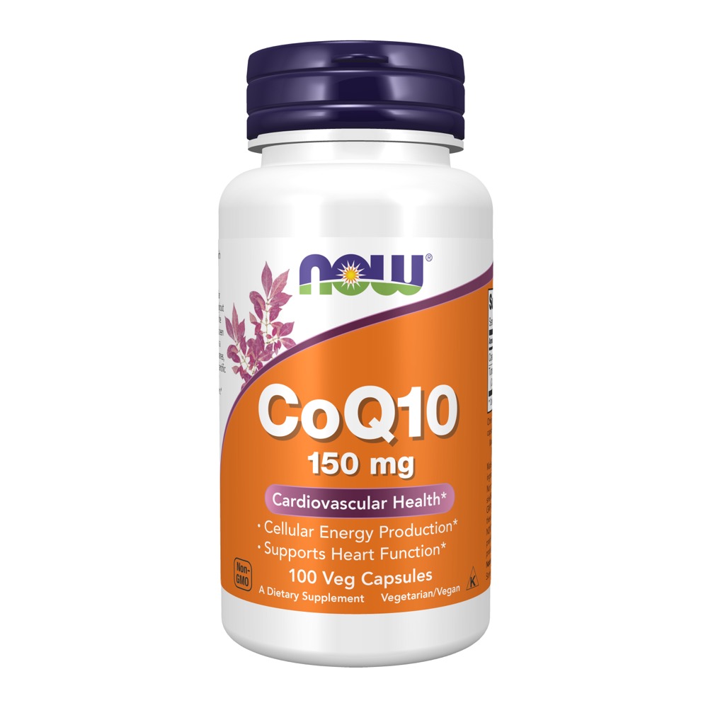 Now Vitamins - CoQ10 150 Mg 100 Vcaps