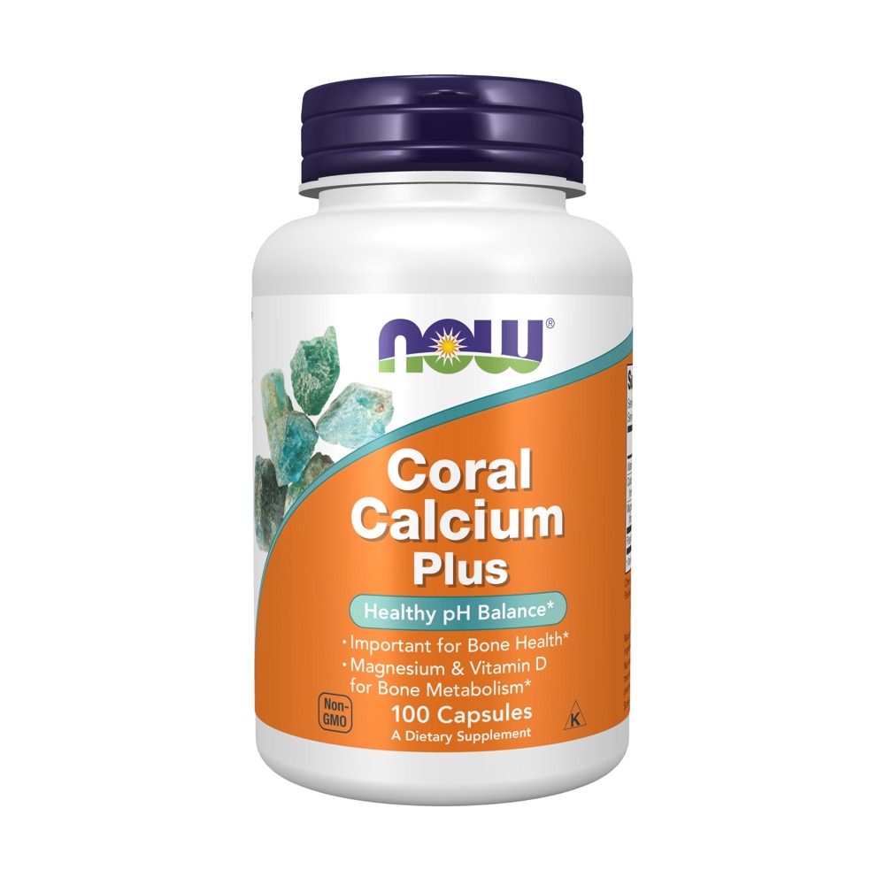 Now Vitamins - Coral Calcium Plus W Mag/Vit D 100/Vcaps