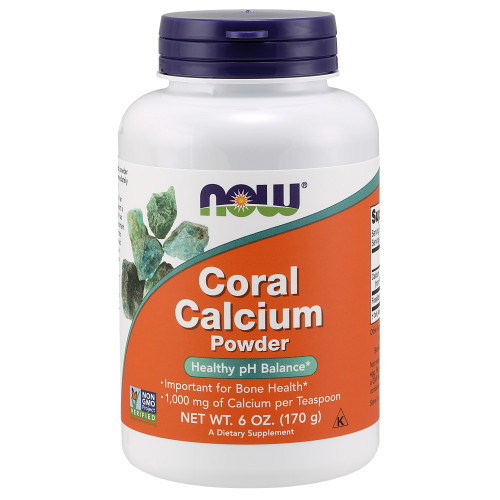Now Vitamins - Coral Calcium Powder Okinawa 6/oz-UNAVAILABLE