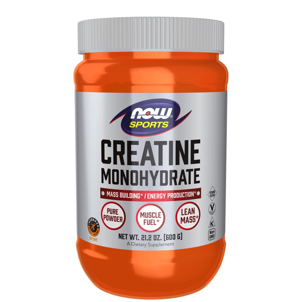 Now Vitamins - Creatine Powder 21.3 oz 600 Grm