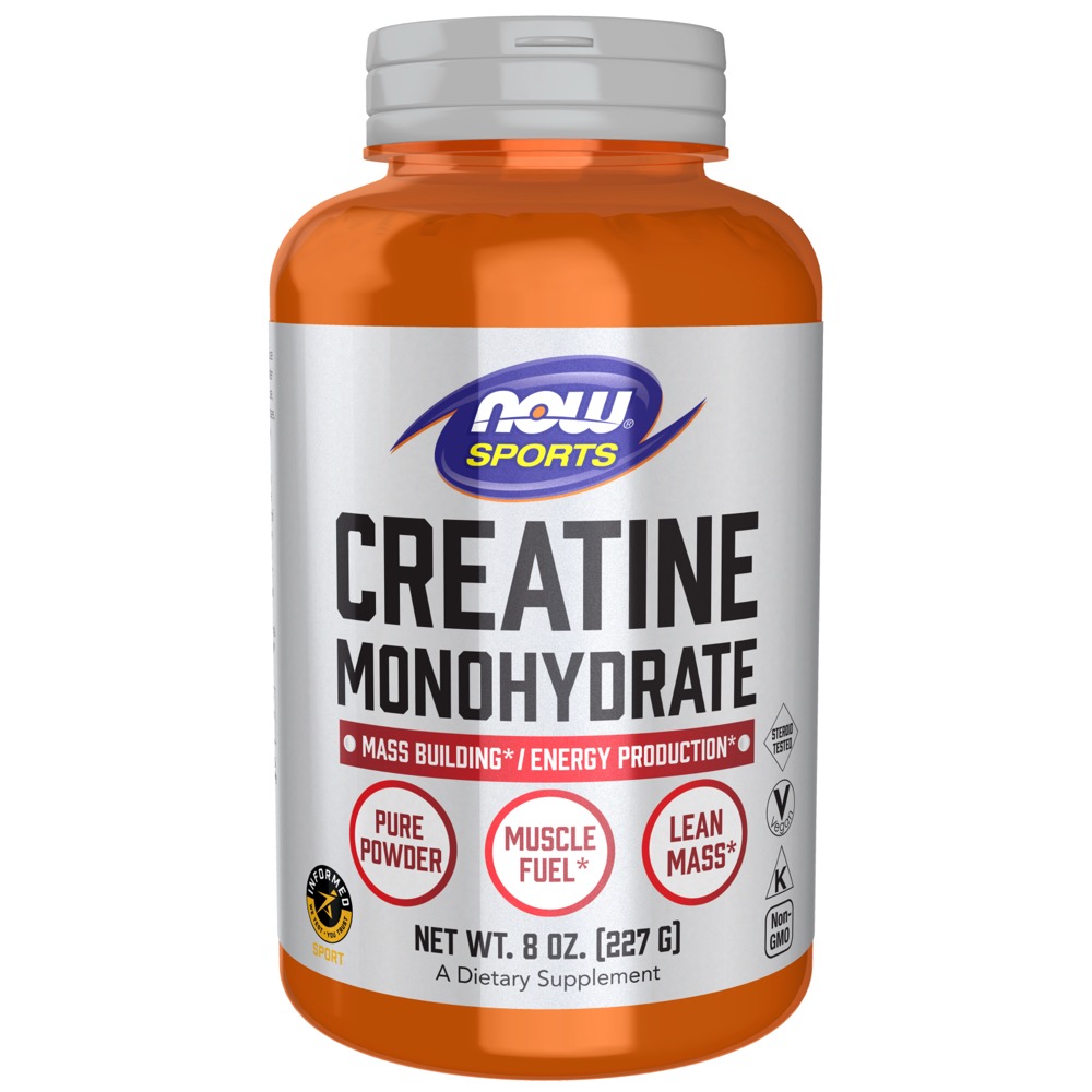 Now Vitamins - Creatine Powder (227 Gm) 8 oz