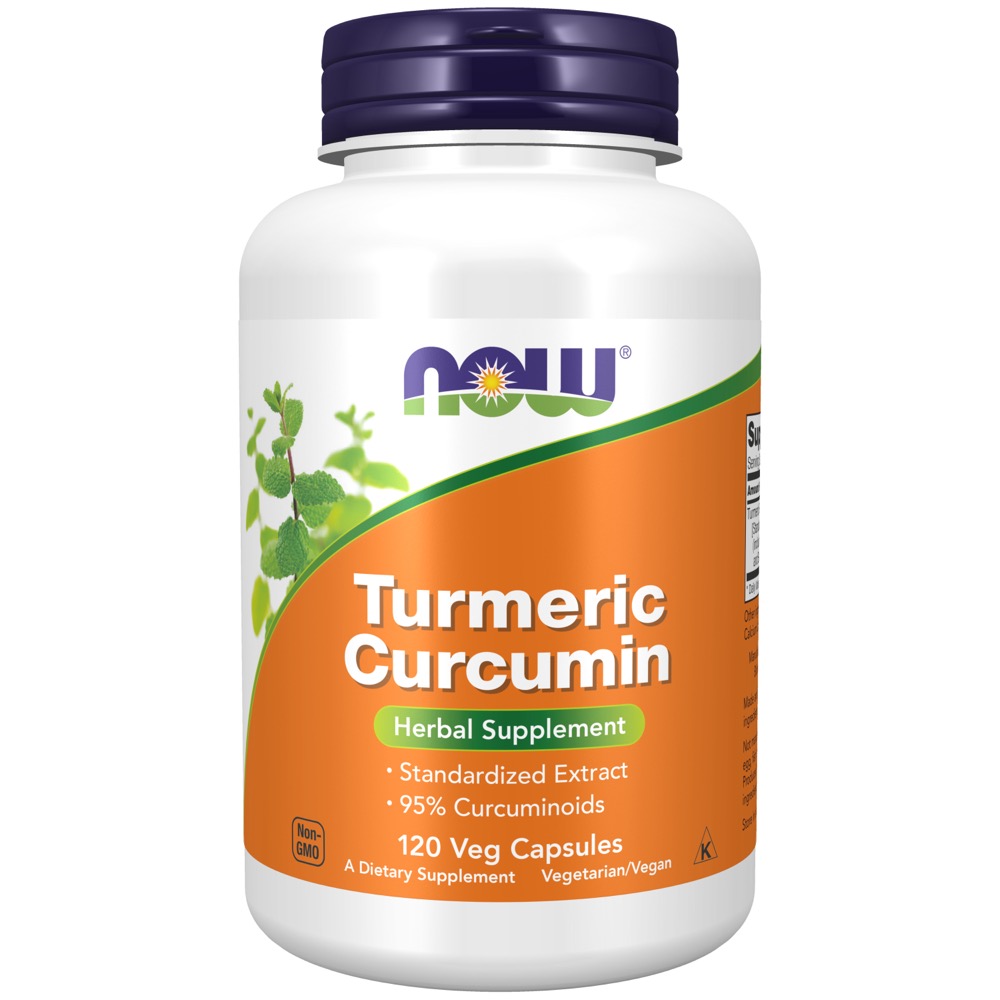 Now Vitamins - Curcumin Ext 95% 700Mg 120 Vcaps
