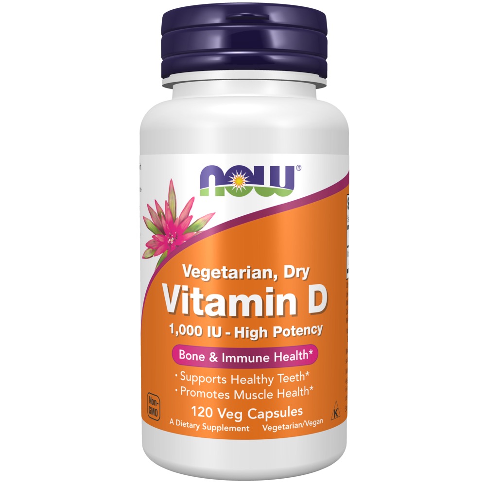 Now Vitamins - D (Vitamin) 1,000 Iu 120 Vcaps