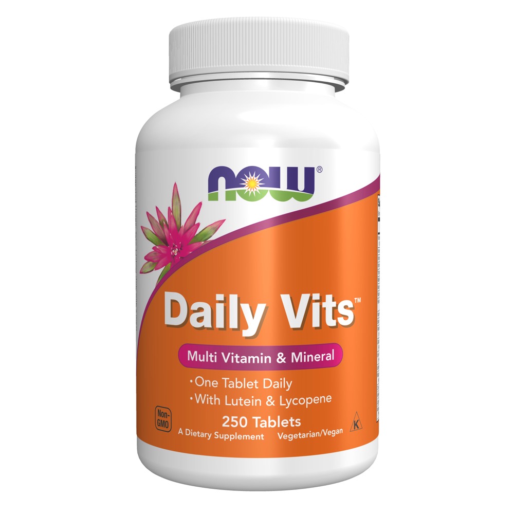 Now Vitamins - Daily Vits Multi Vitamin & Mineral 250 Tab