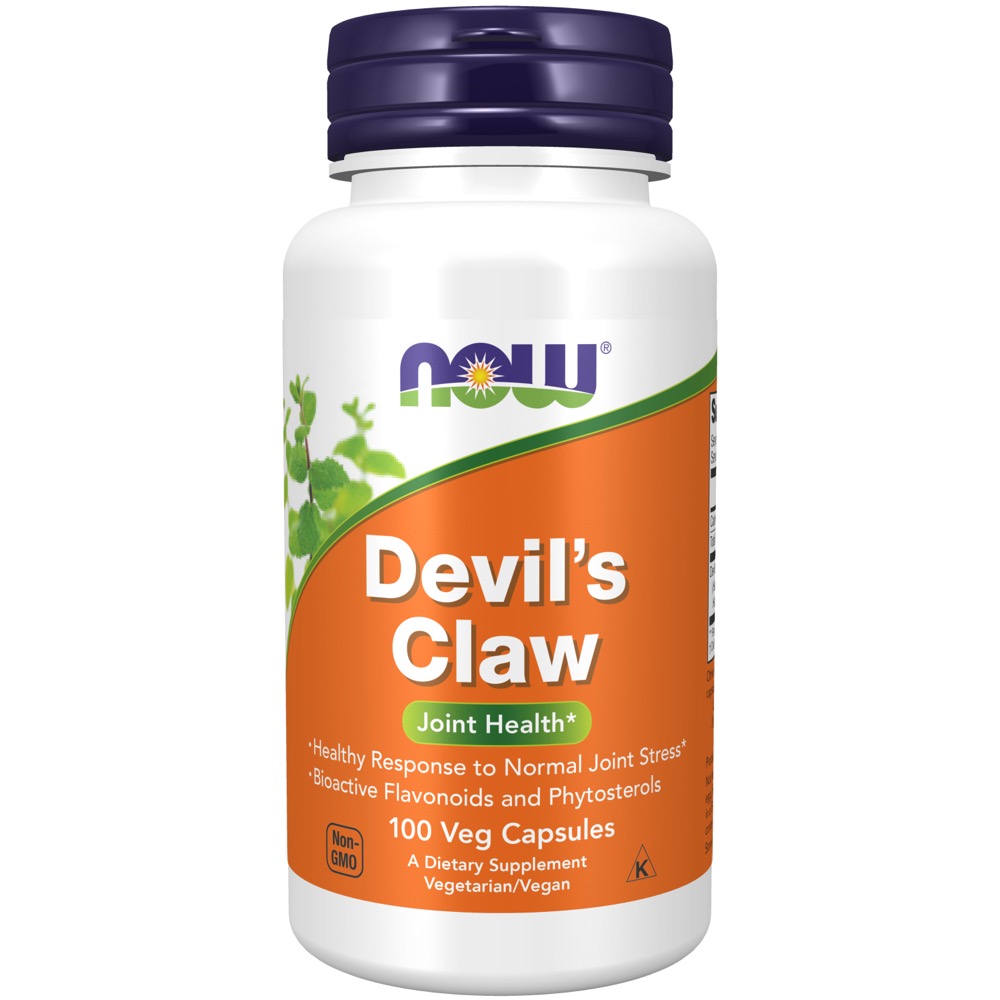 Now Vitamins - Devil's Claw 500 Mg 100 Caps-TEMP OUT OF STOCK