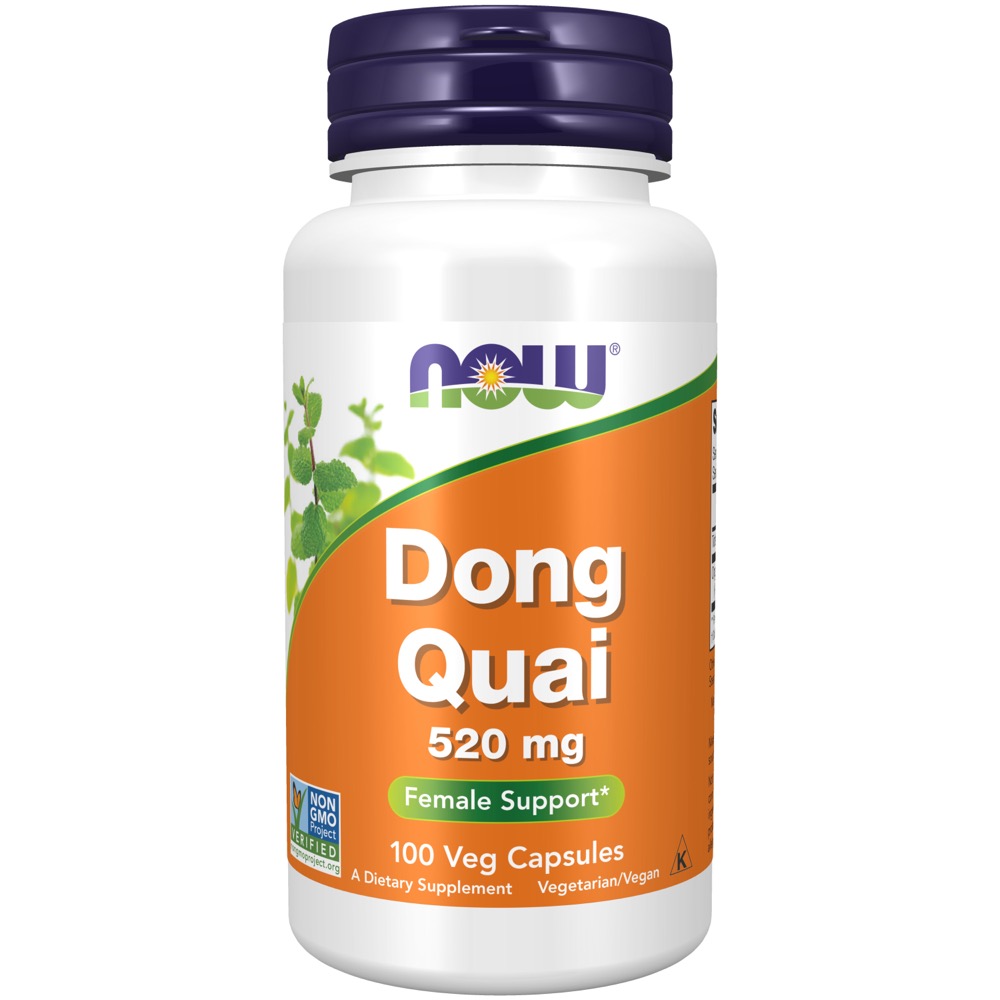 Now Vitamins - Dong Quai 520 Mg 100 Caps