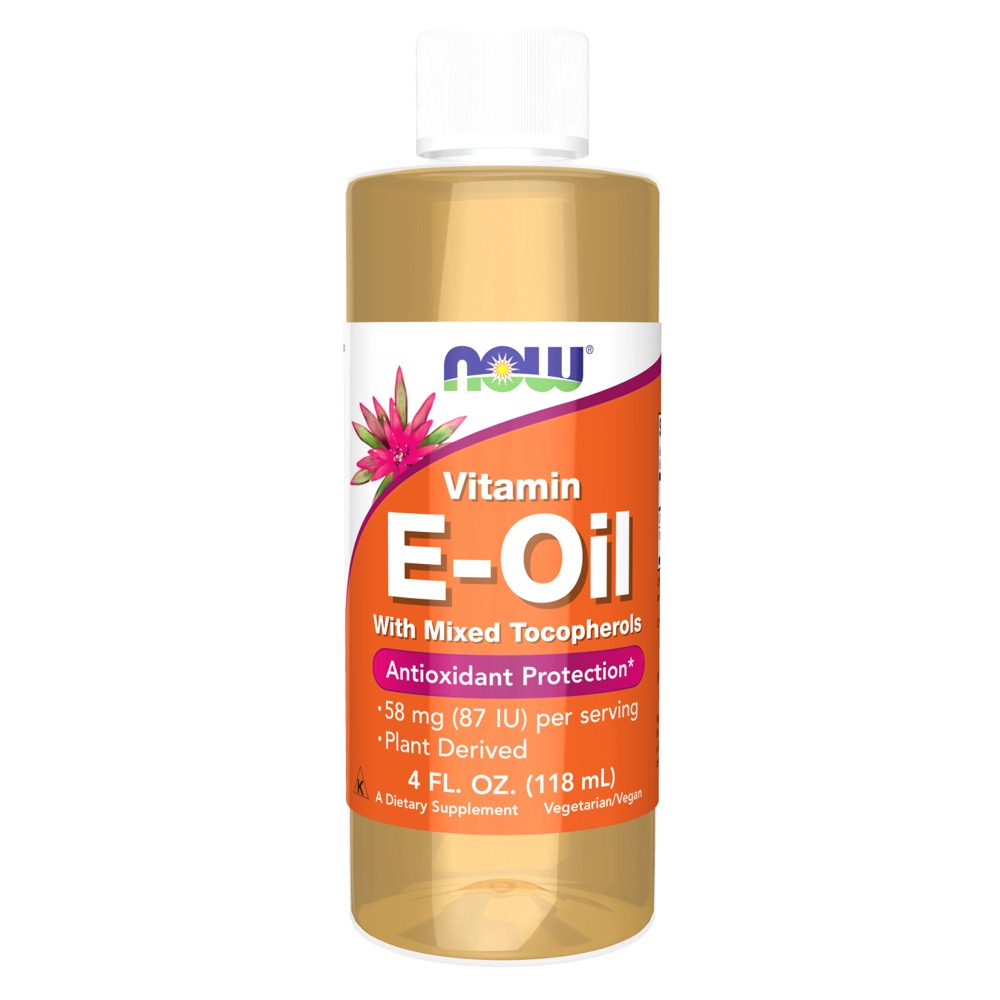 Now Vitamins - E Liquid 80% Mt 4 oz