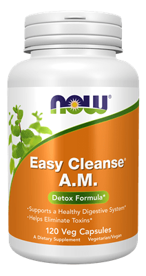 Now Vitamins - Easy Cleanse A.M. - 120 Veg Capsules