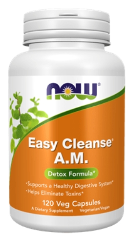 Now Vitamins Easy Cleanse A.M. 120 Caps