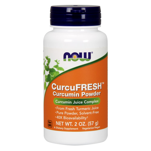 Now Vitamins - CurcuFRESH Curcumin Powder 2 oz.      TEMPORARILY UNAVAILABLE