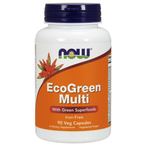 Now Vitamins - Eco-Green Multi Vitamin 90 Vcaps TEMPORARELY UNAVAILABLE