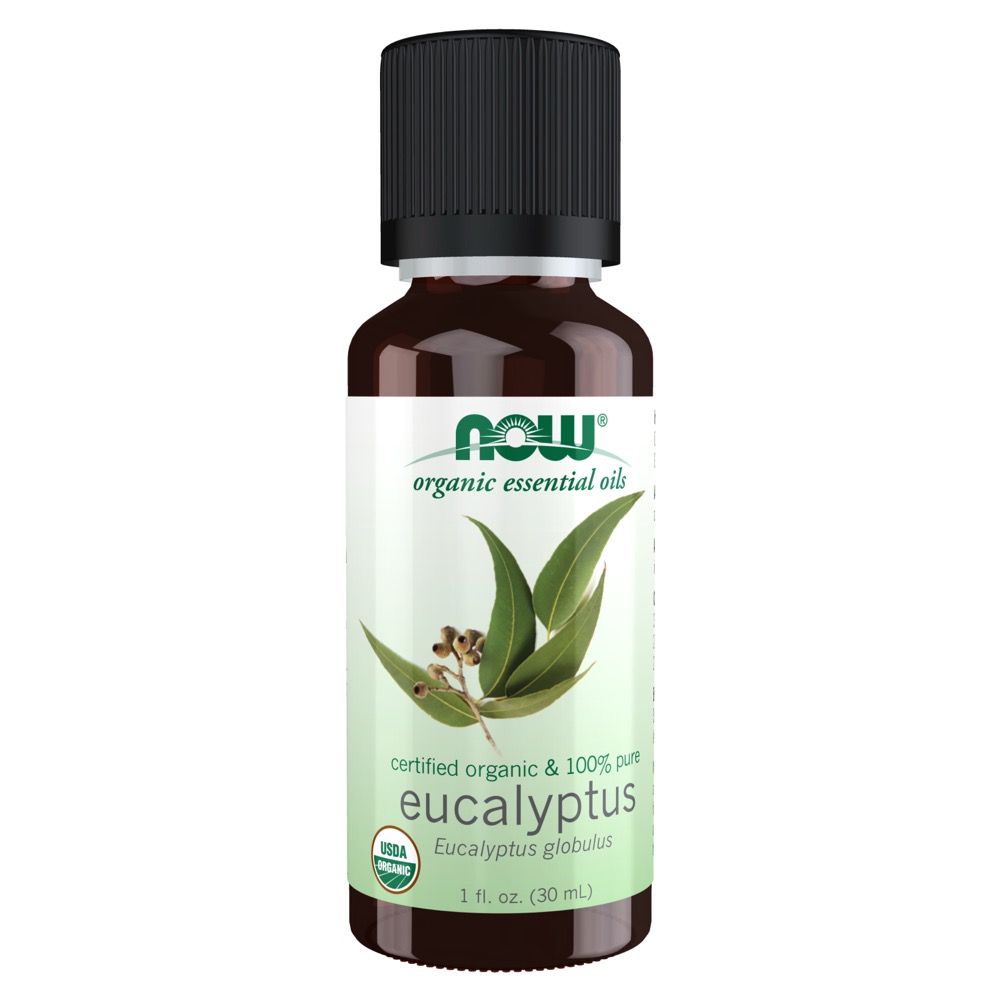 Now Vitamins - Eucalyptus Oil (Certified Organic) 1 oz.