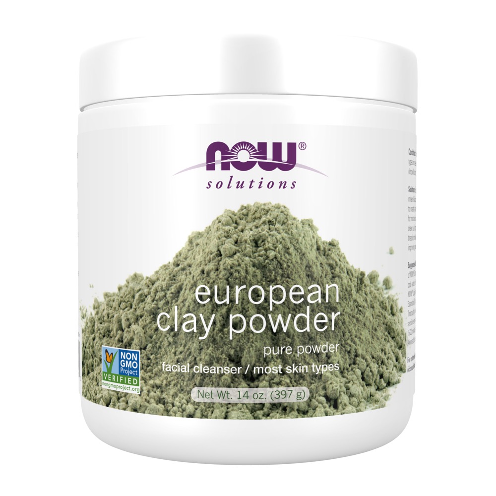 Now Vitamins - European Clay Powder 14 Oz 