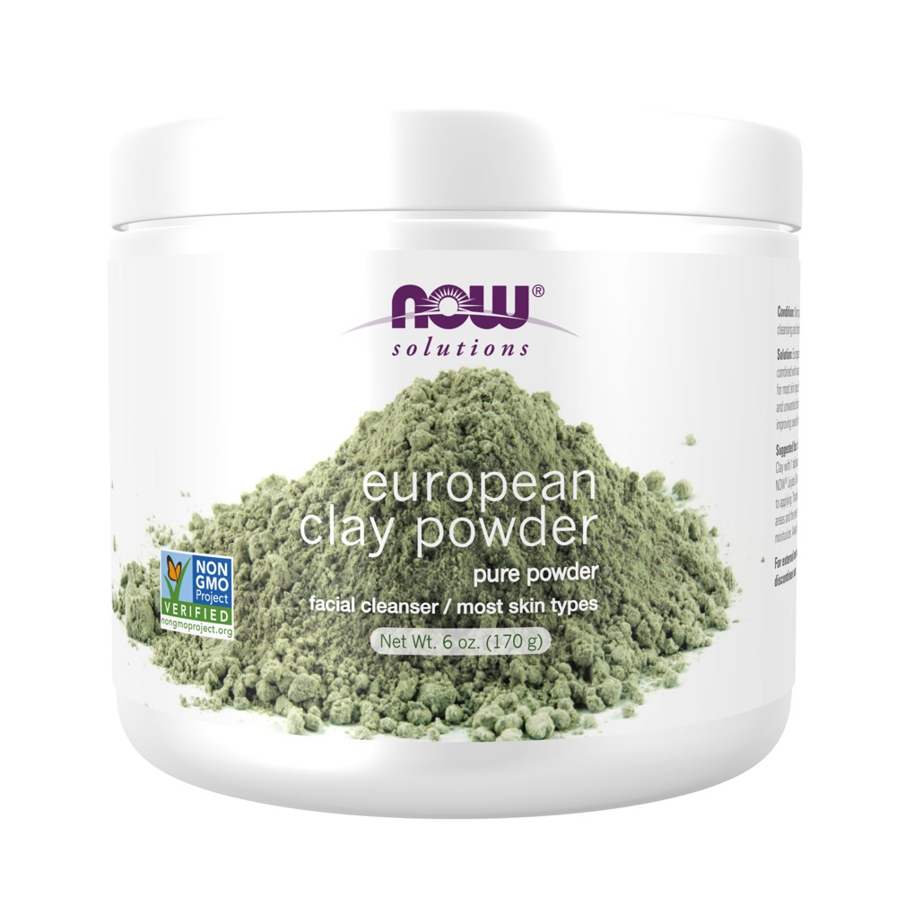 Now Vitamins - European Clay Powder 6 oz.