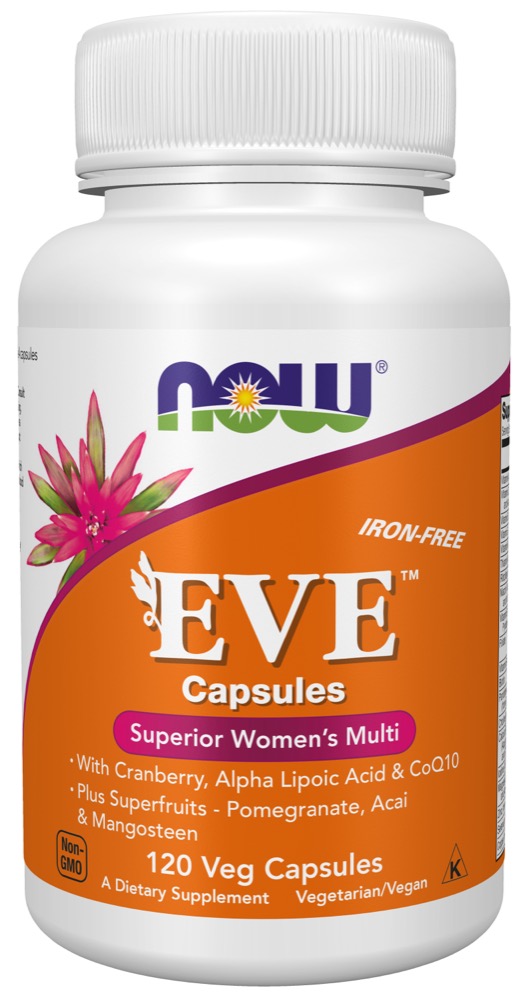 Now Vitamins - Eve Women's Multiple Vitamin 120 Vcaps