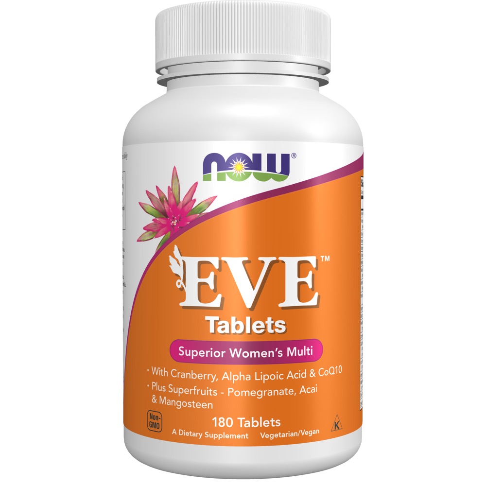 Now Vitamins - Eve Women's Multiple Vitamin 180 Tabs