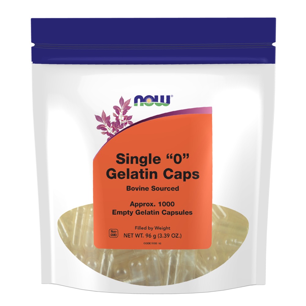 Now Vitamins - Gel Caps '0' 1000 Caps