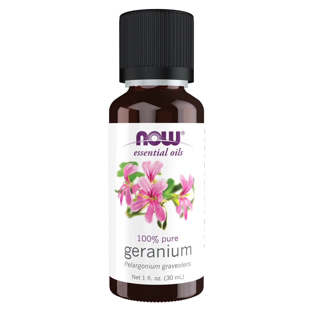 Now Vitamins - Geranium Oil 1 oz.