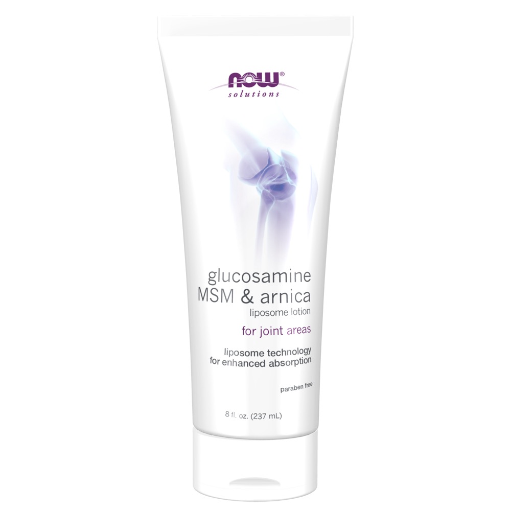 Now Vitamins - Gluc/Msm/Arnica Lotion 8 oz