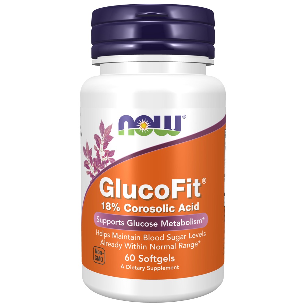 Now Vitamins - Glucofit 60 Softgels