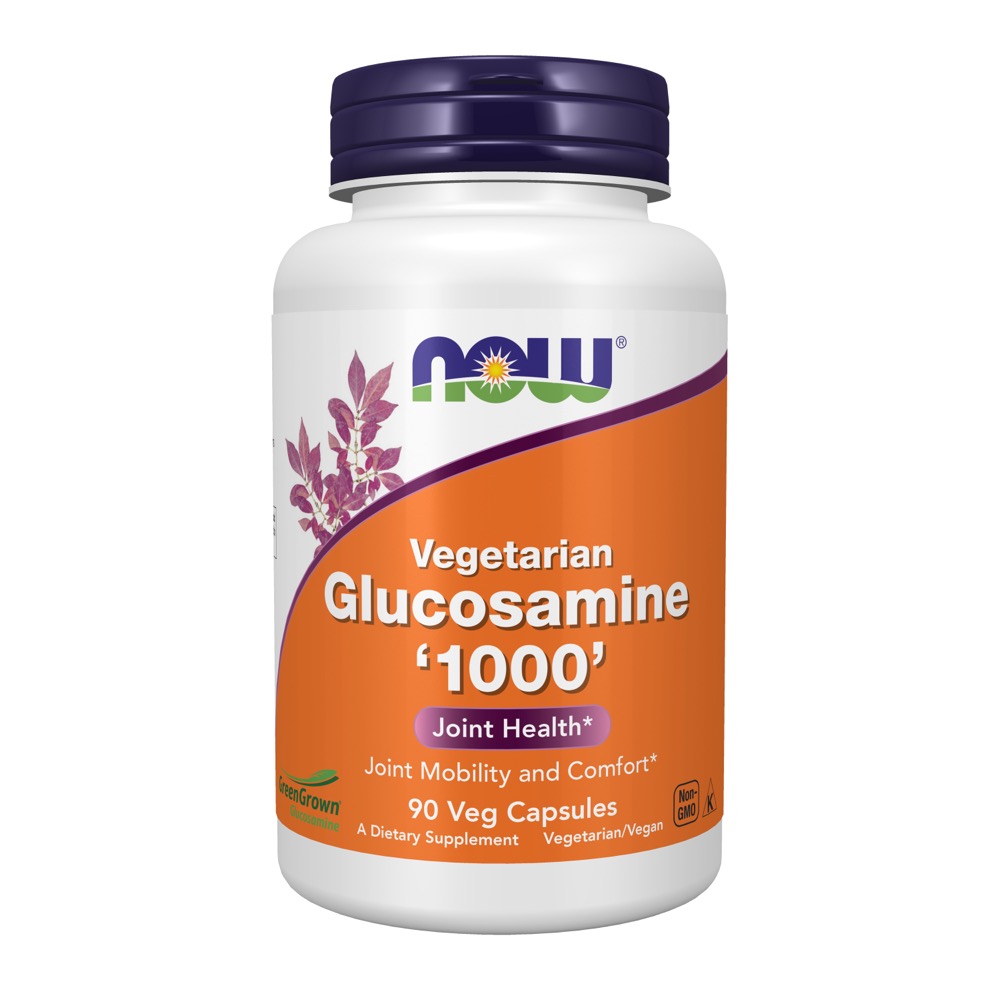 Now Vitamins - Glucosamine '1000' (Vegetarian) 90 Vcaps w/ Greengrown