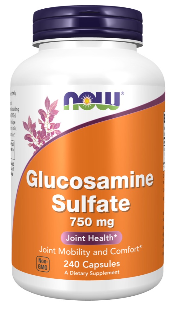 Now Vitamins - Glucosamine Sulfate 750Mg 240 Caps