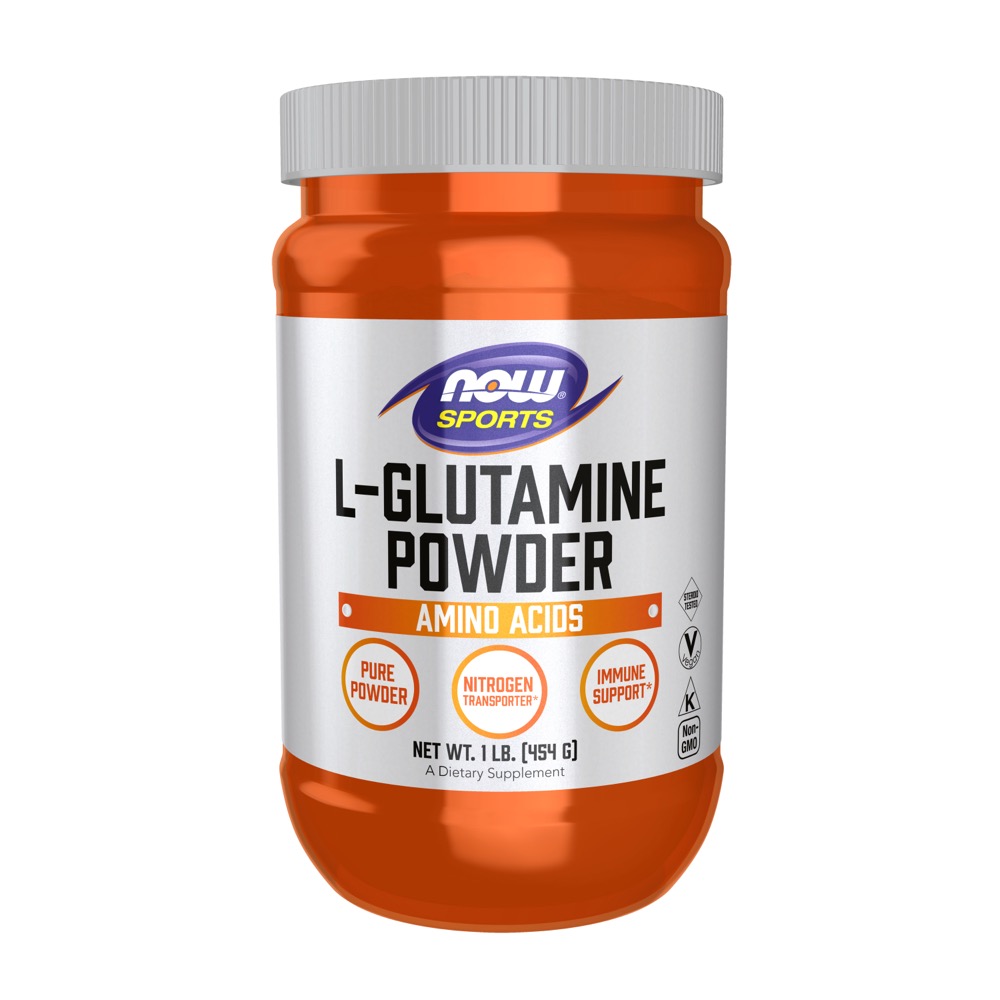 Now Vitamins - Glutamine Powder 1 Lb