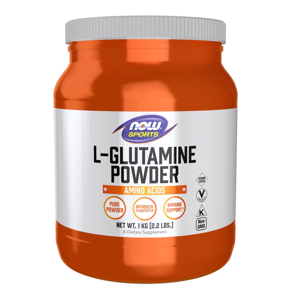 Now Vitamins - Glutamine Powder 1000 Gs