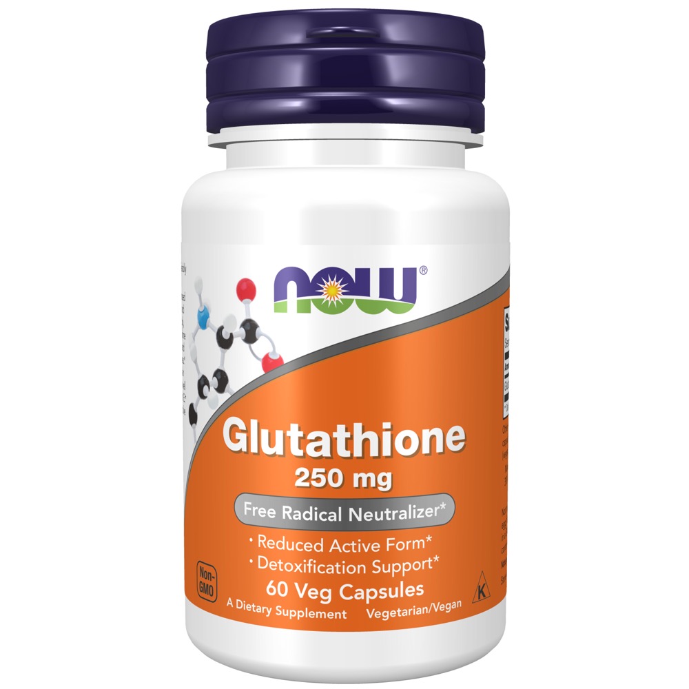 Now Vitamins - Glutathione 250Mg 60 Caps