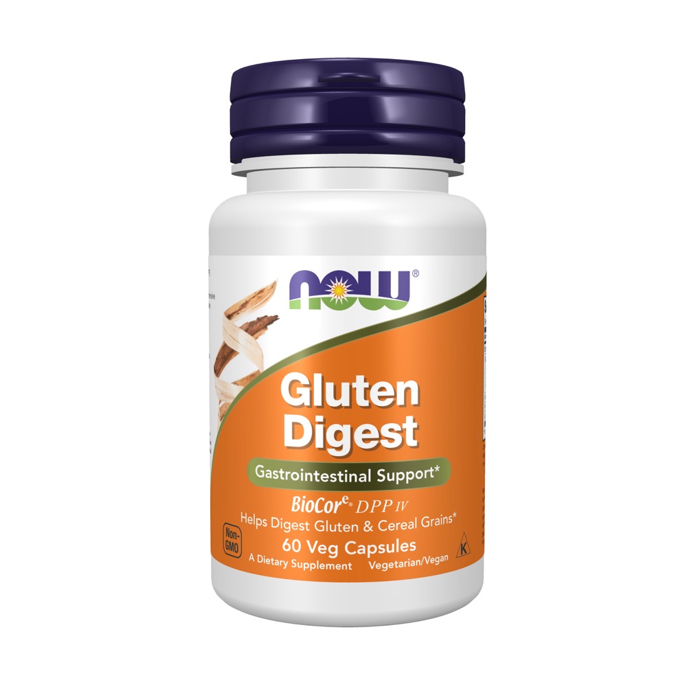 Now Vitamins - Gluten Digestive Enzyme 60Vcaps