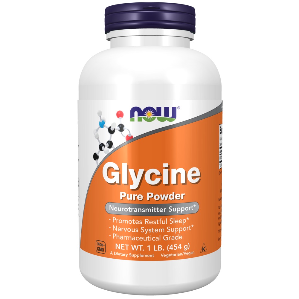 Now Vitamins - Glycine Pwd 1 Lb.