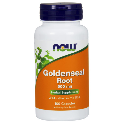 Now Vitamins - Goldenseal Root 500Mg 100 Caps