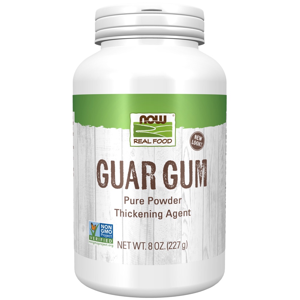 Now Vitamins - Guar Gum Powder 8 oz