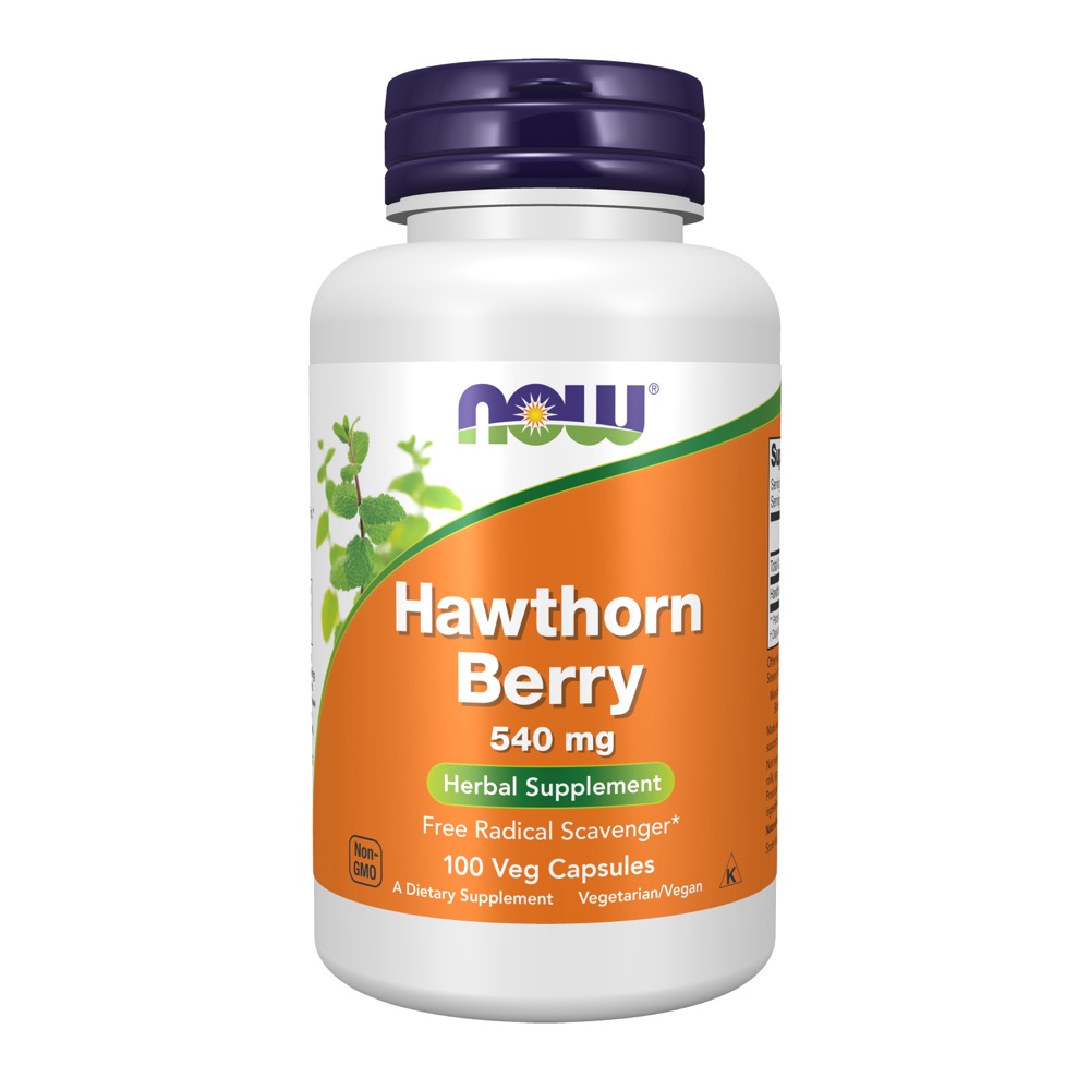 Now Vitamins - Hawthorn Berry 550Mg 100 Caps